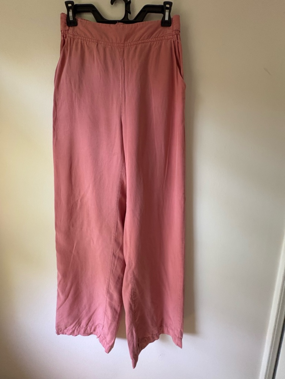 Thread & Supply Rose Pink Wide-Leg Jumpsuit Pants